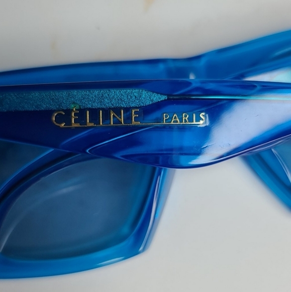 Sold Celine edge blue sunglasses - Picture 9 of 13